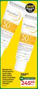 Bioderma Photoderm Spot Age Anti Dark Spot Invisible Antioxidant Gel Cream SPF50+-40ml Each