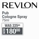 Revlon Pub Cologne Spray-75ml