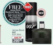 James Bond 007 EDT 50ml