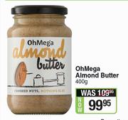 Oh Mega Almond Butter-400g