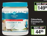 Lifestyle Food Odurless Coconut Oil-1Ltr