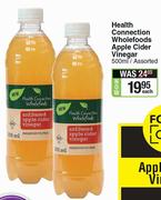 Health Connection Wholefoods Apple Cider Vinegar Assorted-500ml Each