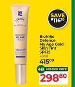 Bio-Nike Defence My Age Gold Skin Tint SPF15-40ml