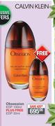 Calvin Klein Obsession EDP 100ml Plus Free EDP 30ml