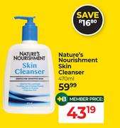 Nature's Nourishment Skin Cleanser-470ml