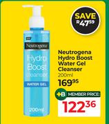 Neutrogena Hydro Boost Water Gel Cleanser-200ml