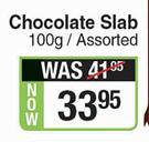 Canderel Chocolate Slab-100g