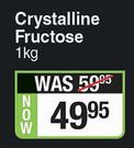 Lifestyle Food Crystalline Fructose-1Kg