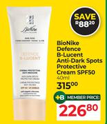 Bio Nike Defence B-Lucent Anti Dark Spots Protective Cream SPF50-40ml