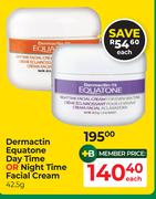 Dermactin Equatone Day Time Or Night Time Facial Cream-42.5g