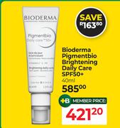 Bioderma Pigmentbio Brightening Daily Care SPF50+-40ml