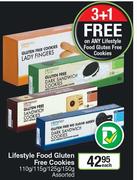 Lifestyle Food Gluten Free Cookies-110g/115g/125g/150g Each