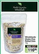 Health Connection Wholefoods Gluten Free Rolled Oats-1Kg