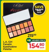 L.A.Girl Fanatic Eyeshadow Palette-Each