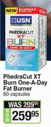 USN Phedra Cut XT Burn One-A-Day Fat Burner-60 Capsules