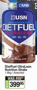 USN Diet Fuel Ultra Lean Nutrition Shake Assorted-1.8Kg
