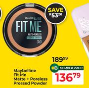 Maybelline Fit Me Matte + Poreless Pressed Powder
