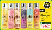 Jeanne Arthes Skil Scented Body & Hair Mist-250ml Each
