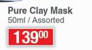 L'Oreal Paris Pure Clay Mask Assorted-50ml
