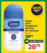 Sanex Anti Perspirant Roll On For Women-50ml