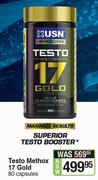 USN Testo Methox 17 Gold-80 Capsules