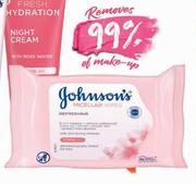 Johnson's Refreshing Micellar Wipes Assorted-25 Pack