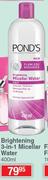 Ponds Brightening 3 In 1 Micellar Water-400ml