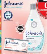 Johnson's Deep Clean & Vita Rich Soap Bars Assorted-175g