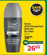 Dove Anti Perspirant Roll On For Men-50ml