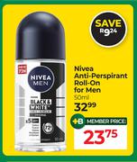 Nivea Anti Perspirant Roll On For Men-50ml