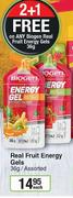 Biogen Real Fruit Energy Gels Assorted-36g Each