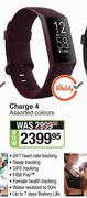 Fitbit Charge 4 (Assorted Colours)