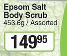 Dr Teals Epsom Salt Body Scrub Assorted-453.6g