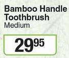 Dentalmate Bamboo Handle Toothbrush (Medium)