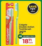 Colgate Double Action Toothbrush-Each