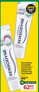 Sensodyne Complete Protection+ Advanced Whitening Toothpaste-75ml