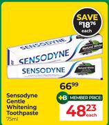 Sensodyne Gentle Whitening Toothpaste-75ml Each