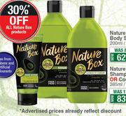 Nature Box Body Scrub Assorted-200ml