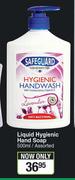Safeguard Liquid Hygienic Hand Soap Assorted-500ml