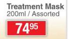 Dove Treatment Mask Assorted-200ml Each