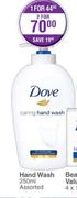 Dove Hand Wash Assorted-2x250ml 