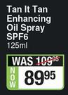 2Tropitone Tan It Tan Enhancing Oil Spray SPF6-125ml