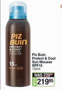 Piz Buin Protect & Cool Sun Mousse SPF15-150ml