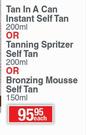 Caribbeatan Tan In A Can Instant Self Tan 200ml-Each