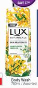 Lux Body Wash Assorted-2x750ml 