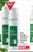 Elancyl Slim Design Stubborn Cellulite Banded Pack-2x200ml Per Pack