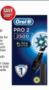 Oral-B Pro 2500 Black Edition Powerbrush