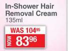 Mandy's In Shower Hair Removal Cream-135ml 