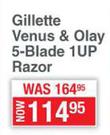 Venus Gillette Venus & Olay 5 Blade 1Up Razor