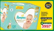 Pampers Mega Box Nappies Size 3-5-Per Box